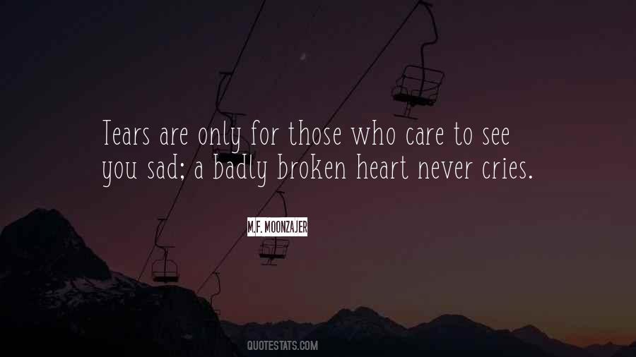 Broken Sad Quotes #1422623