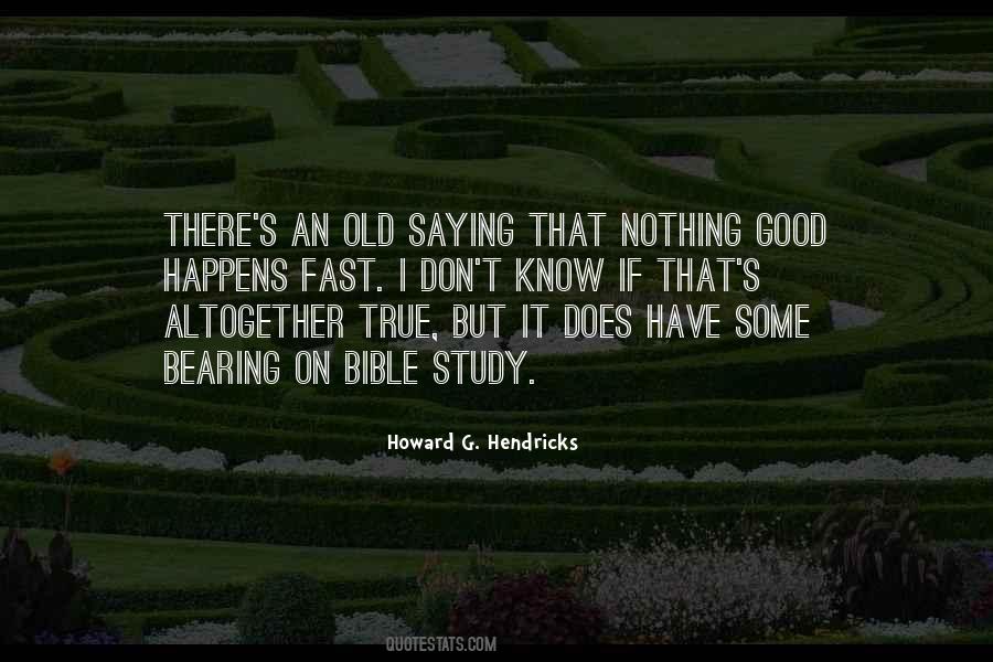 Nothing Good Quotes #1638405