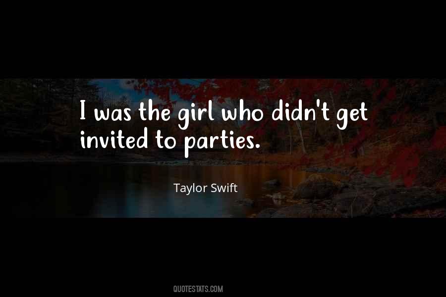 Girl Party Quotes #1661071