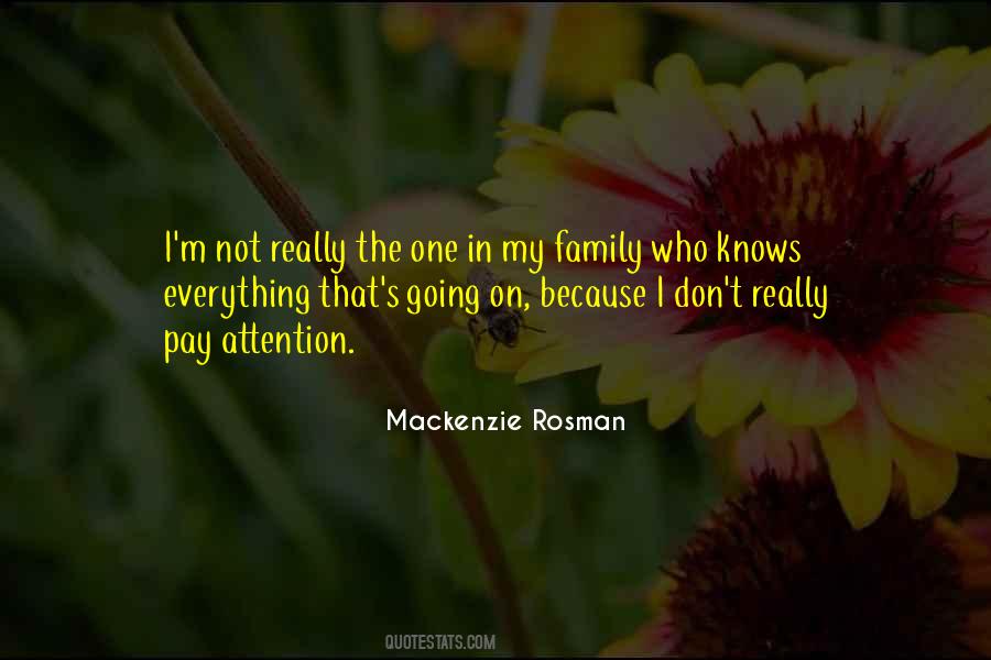 Family My Everything Quotes #1553899