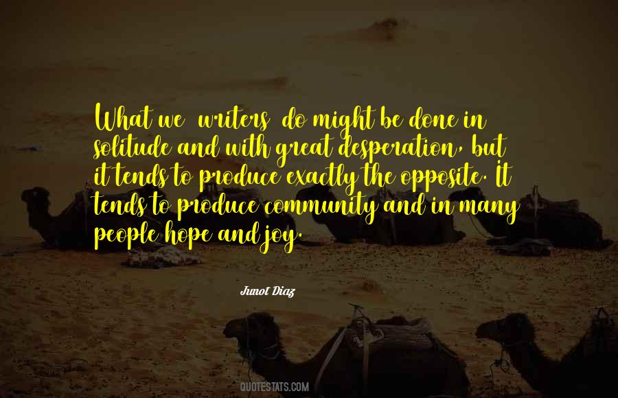 Opposite Of Joy Quotes #1197092