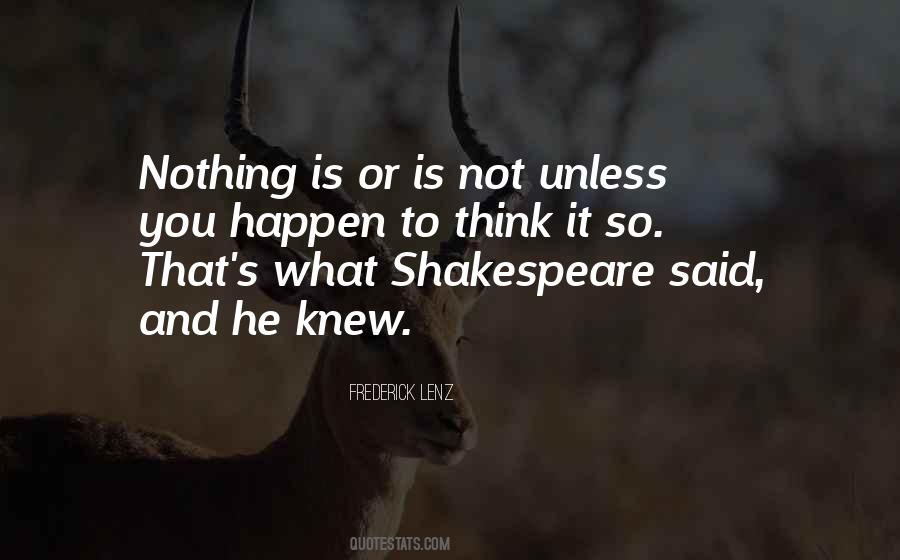 Nothing Happens To You Quotes #448667