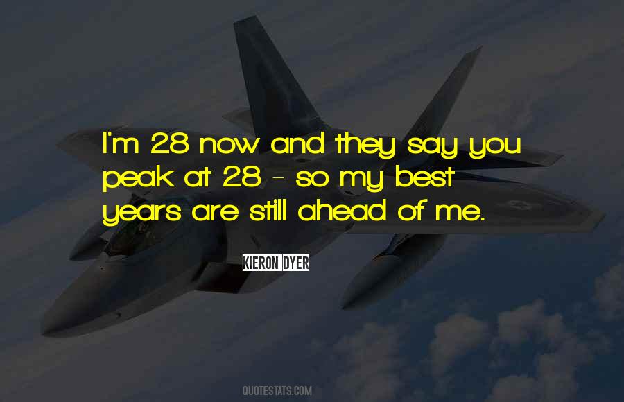 Best Years Quotes #1310436