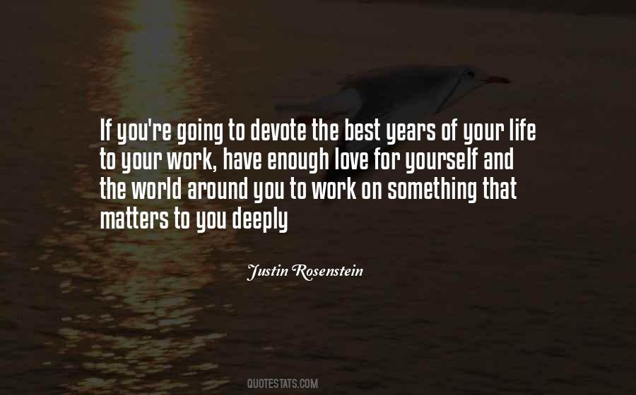 Best Years Quotes #734179