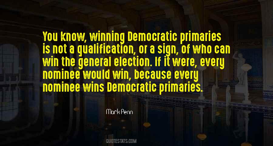 Election Win Quotes #1110576