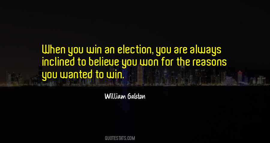 Election Win Quotes #1475202 Election Win Quotes #1475202