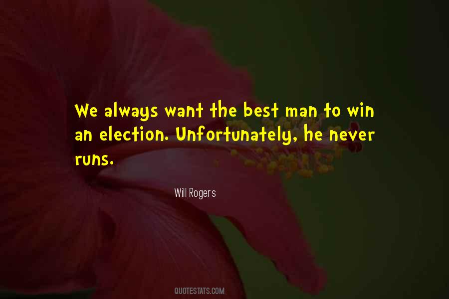 Election Win Quotes #1752512