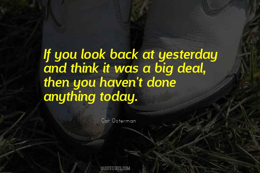 If You Look Back Quotes #163832