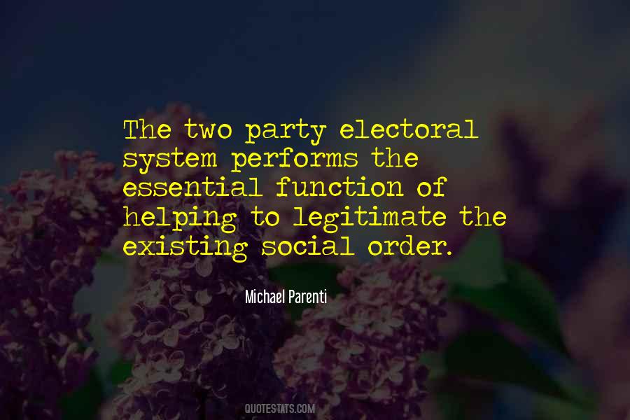 Electoral System Quotes #617551