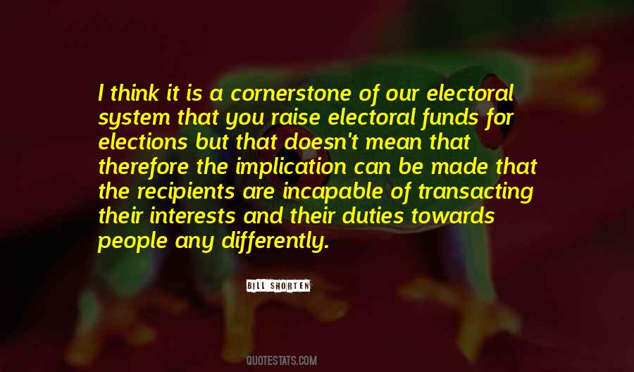 Electoral System Quotes #990229