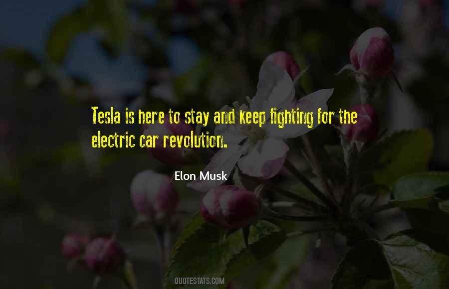 Electric Car Quotes #336426