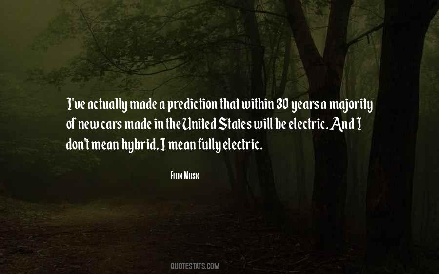 Electric Car Quotes #48489