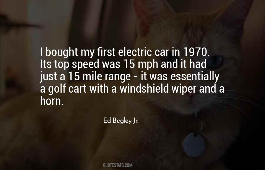 Electric Car Quotes #568535