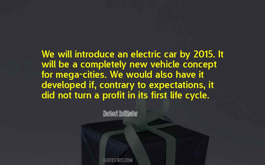 Electric Car Quotes #739576