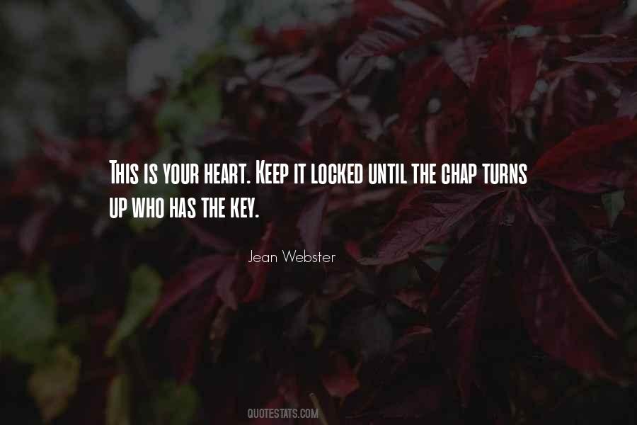 Key Heart Quotes #1317032