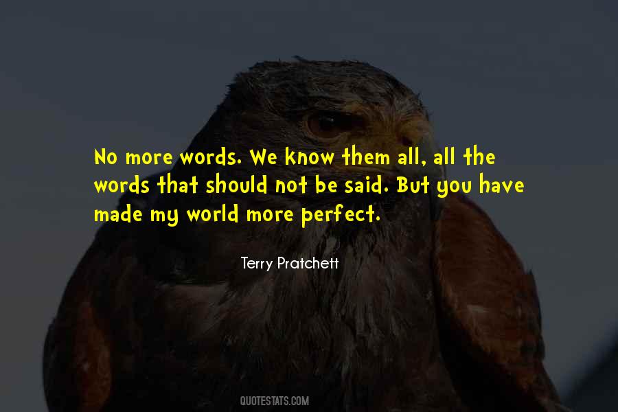 Terry Pratchett Goodbye Quotes #346686