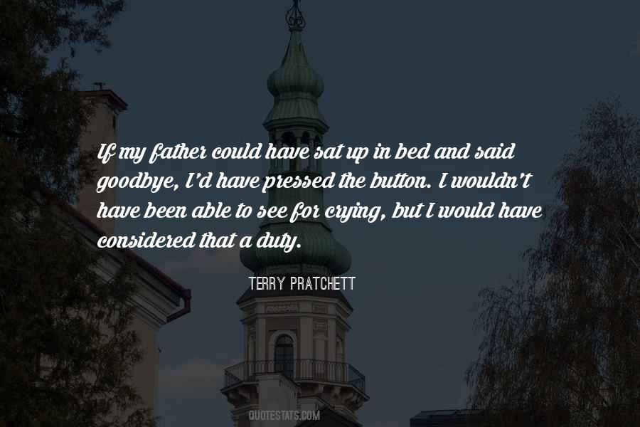 Terry Pratchett Goodbye Quotes #766021