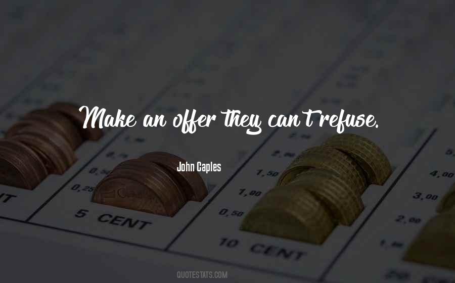 Make An Offer Quotes #1396220