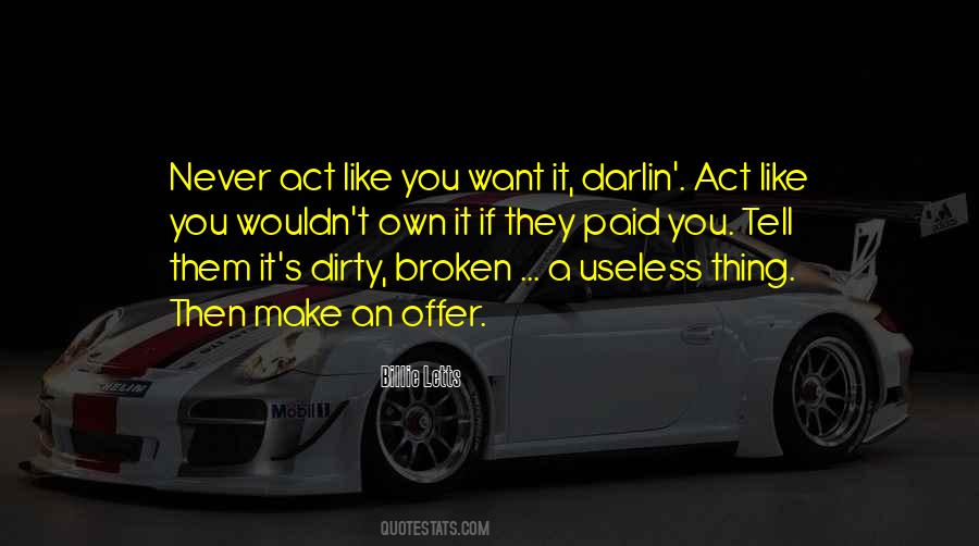 Make An Offer Quotes #584489