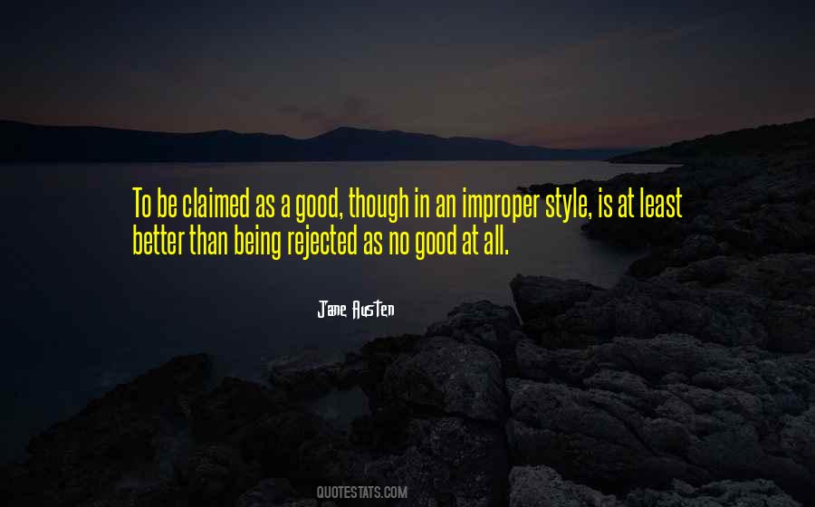 Quotes About Improper #1201865