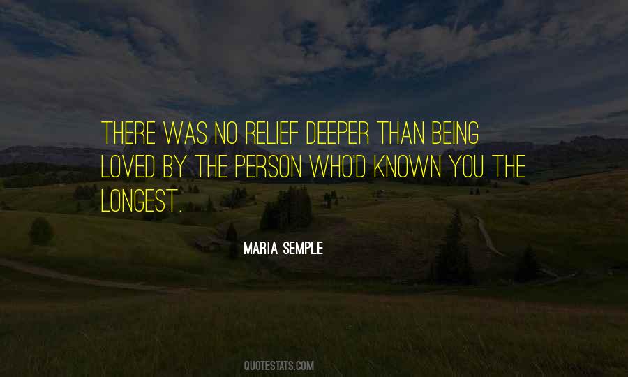 Being Loved By You Quotes #663945