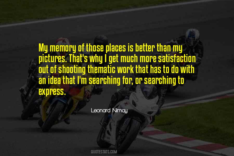 Quotes About Better Memory #1243509