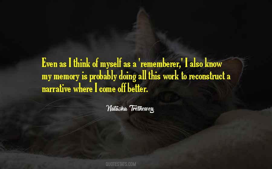 Quotes About Better Memory #1827973