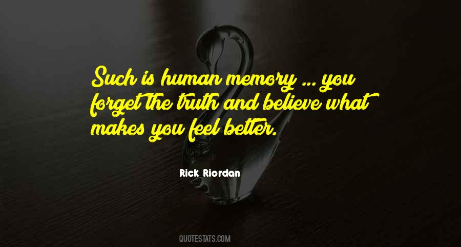 Quotes About Better Memory #846603