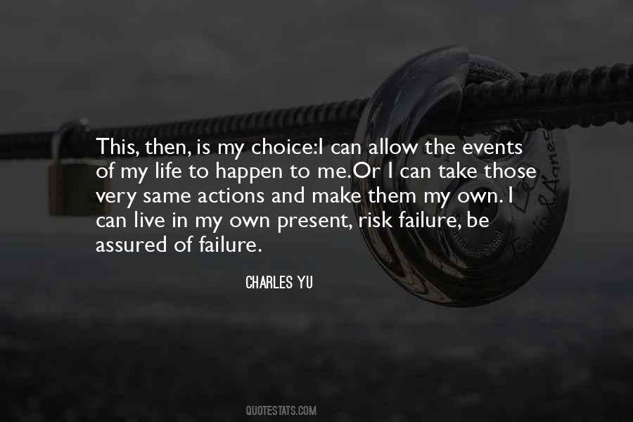 Risk Of Failure Quotes #1762341