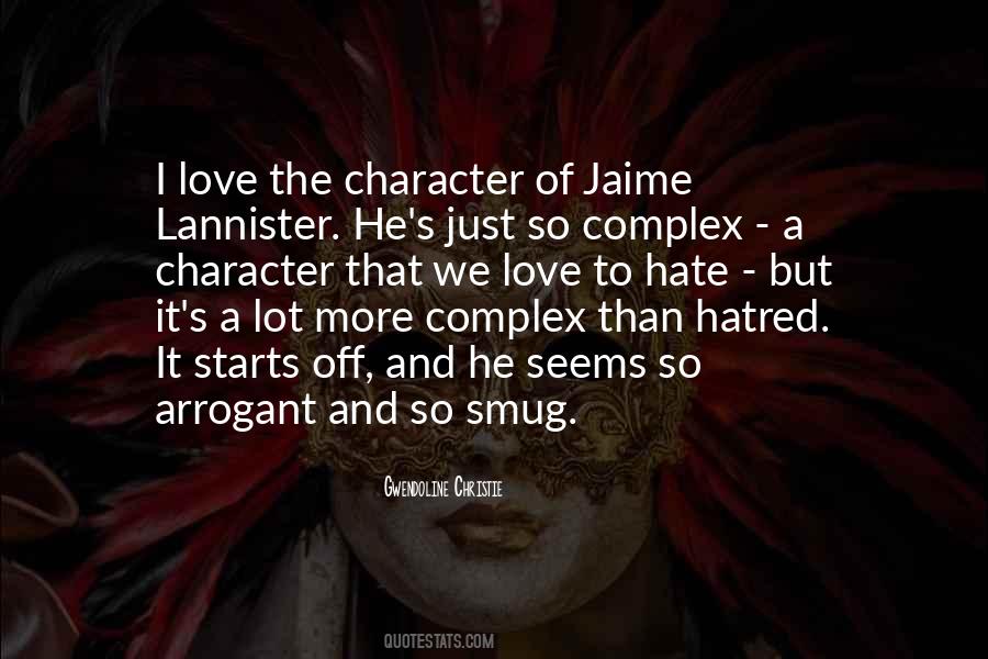 Jaime Lannister Love Quotes #1656047