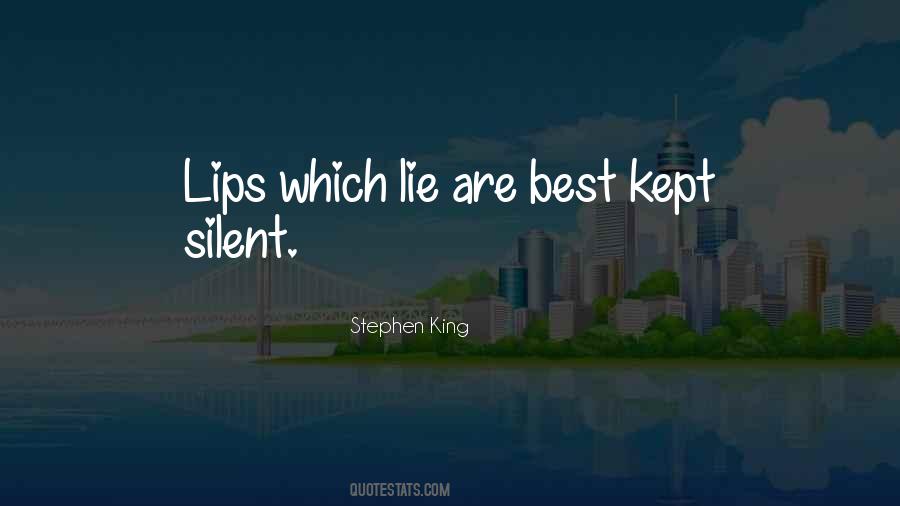 Best Lips Quotes #977706