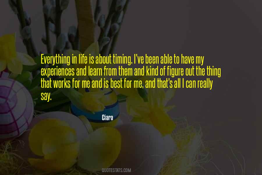 The Best Thing In My Life Quotes #1077389