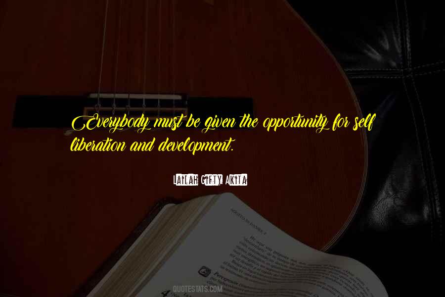 Leadership Opportunity Quotes #1070447