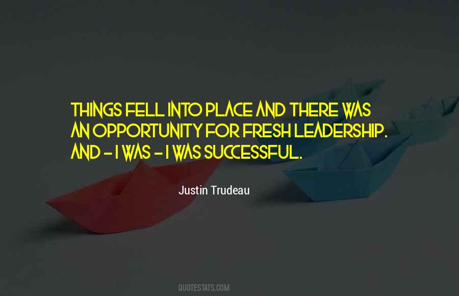 Leadership Opportunity Quotes #1464039