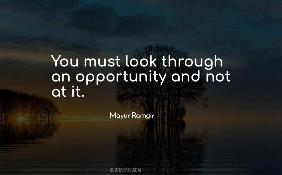 Leadership Opportunity Quotes #1821714