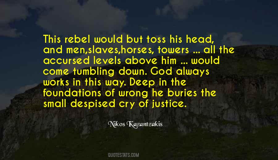 God And Justice Quotes #46372