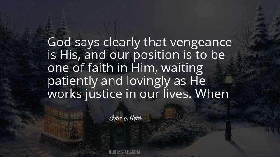 God And Justice Quotes #765677