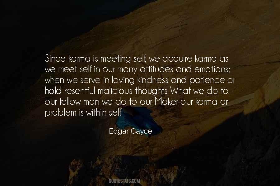 Karma Is Quotes #439047