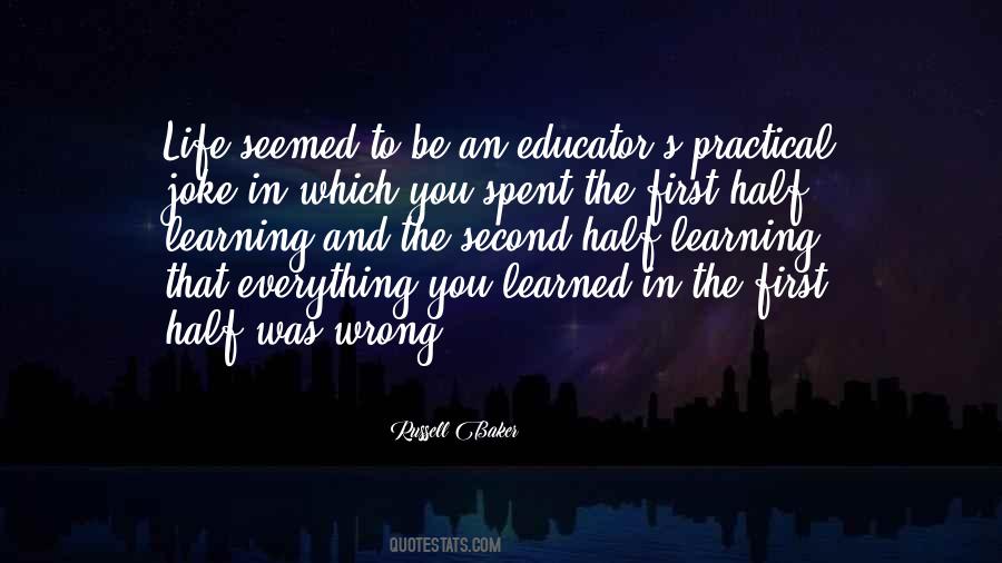 I Am An Educator Quotes #985339