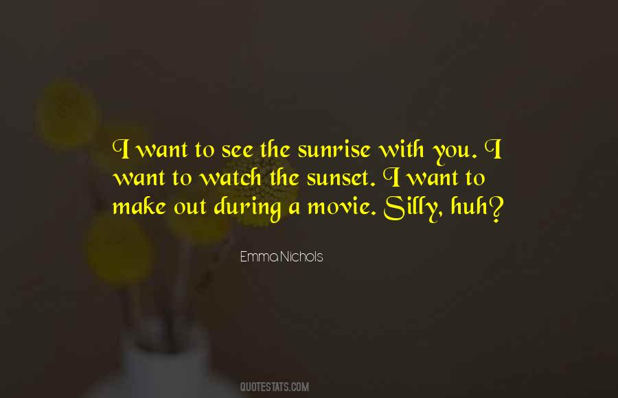 Sunset With You Quotes #331808