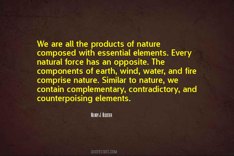 Elements Of The Earth Quotes #1058756