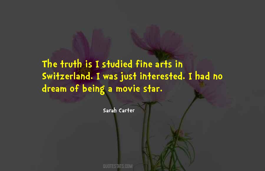 Quotes About Being A Movie Star #114491