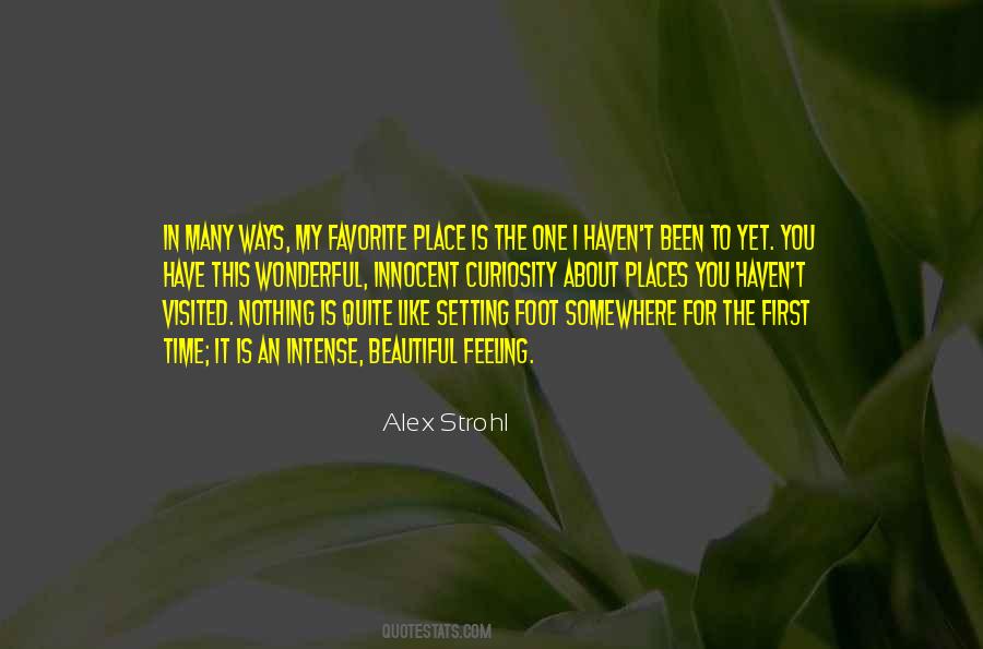 My Places Quotes #430394