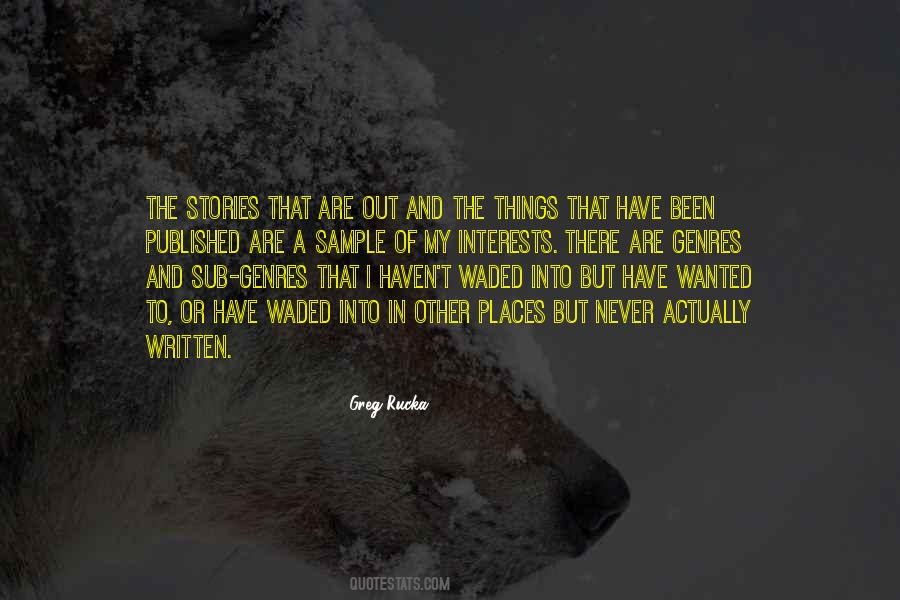 My Places Quotes #582810