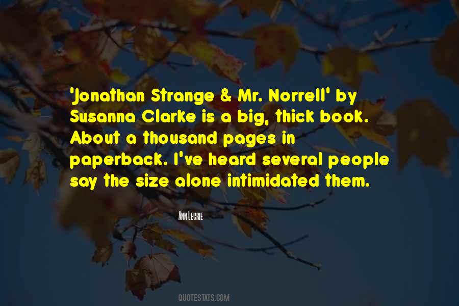 Strange Book Quotes #1158870