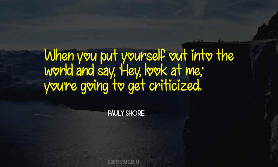 Put Into The World Quotes #637126