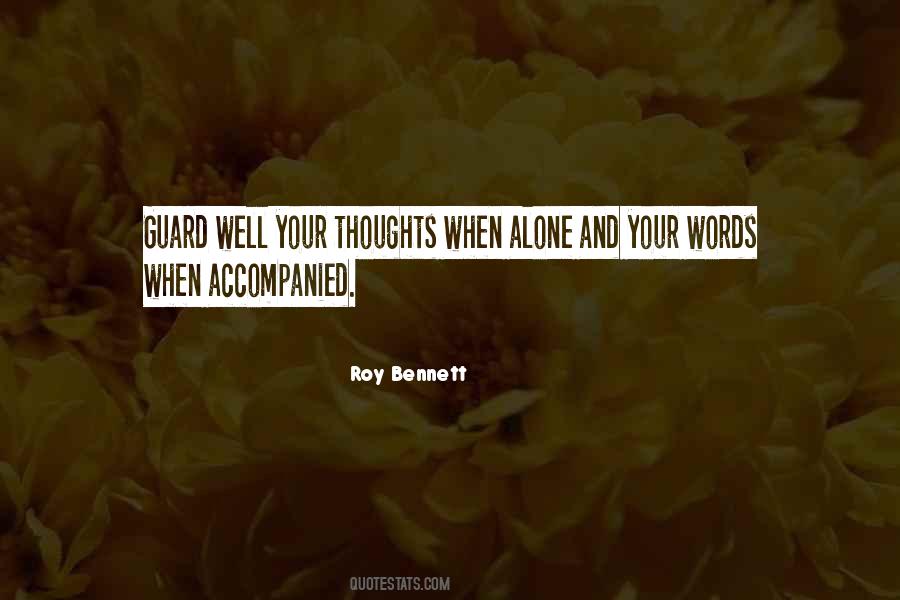 Alone Thoughts Quotes #1036002