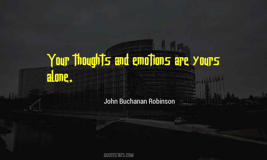 Alone Thoughts Quotes #401375