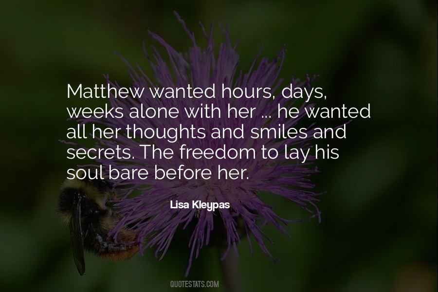 Alone Thoughts Quotes #640170