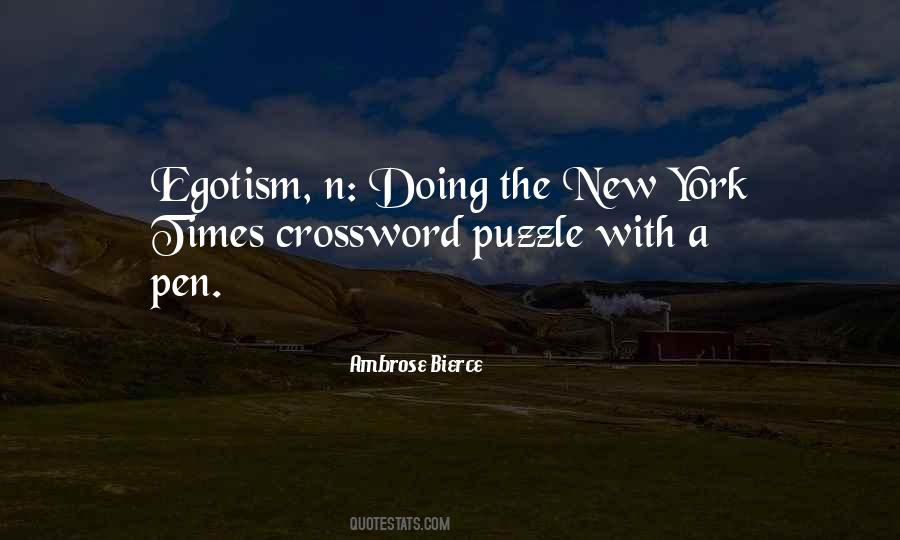 Crossword Puzzle With Quotes #593699